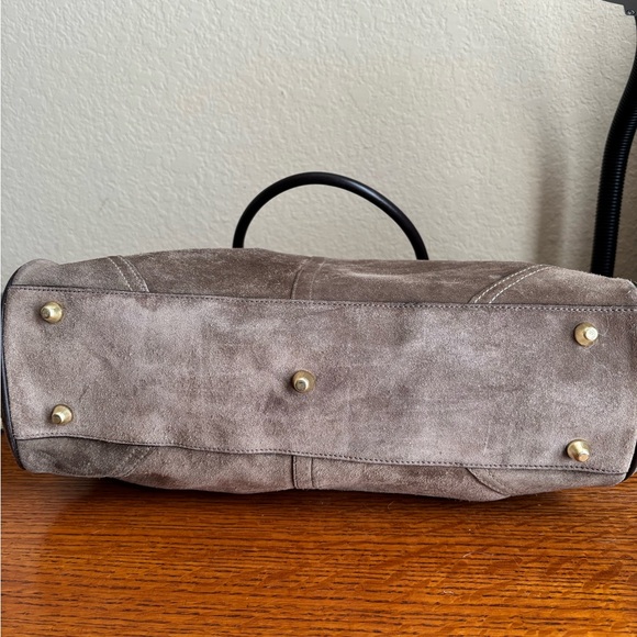 Vintage Coach Brown Suede Handbag - Picture 8 of 15